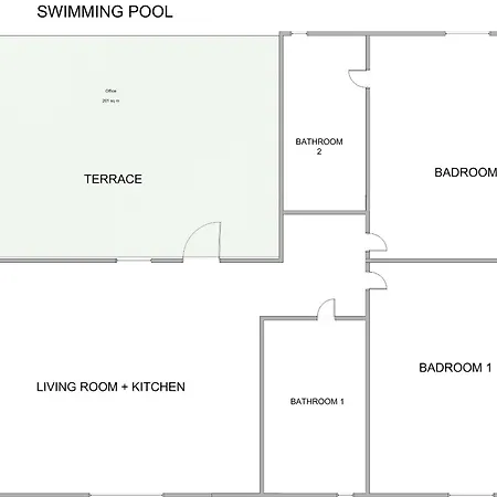 Haus Nina Mit Beheiztem Schwimmbad Semesterbostad *